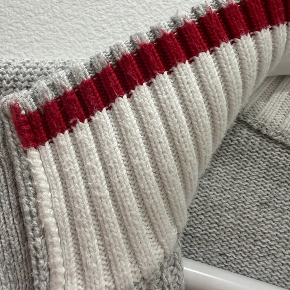 Nautica Men's Light Gray Crewneck Sweater - Picture 6 of 12